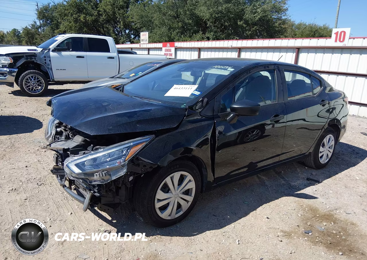 2025 Nissan Versa 1.6 S VIN:3N1CN8DV4SL833585 - 2