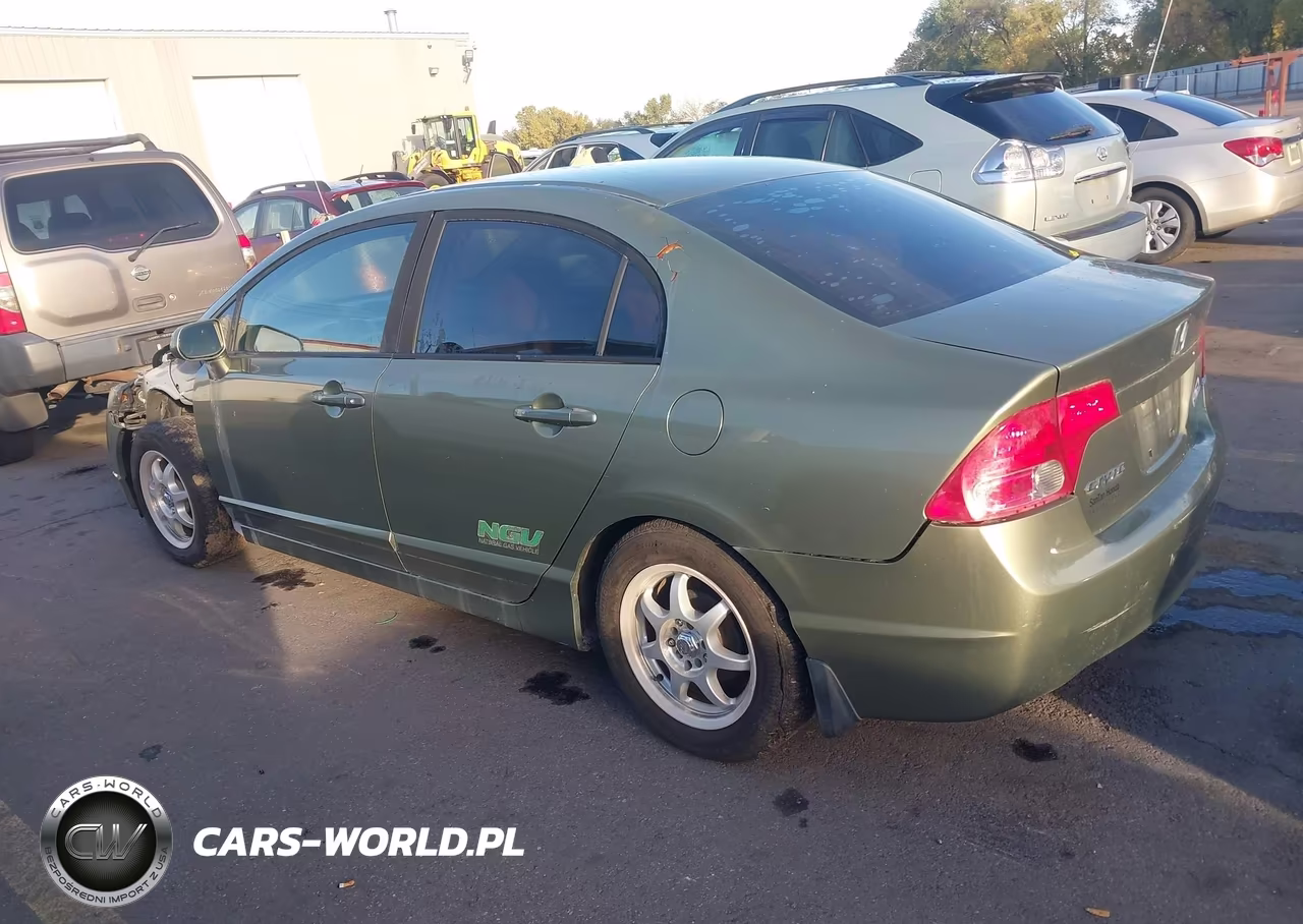 2008 Honda Civic Gx VIN:1HGFA465X8L000472 - 3