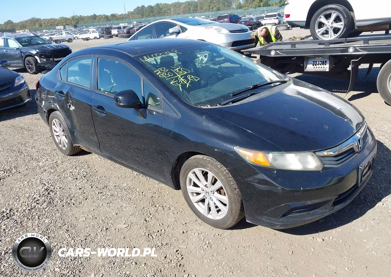 2012 Honda Civic Ex VIN:19XFB2F84CE029400 - 1
