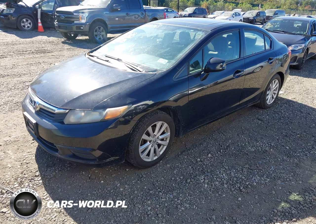 2012 Honda Civic Ex VIN:19XFB2F84CE029400 - 2