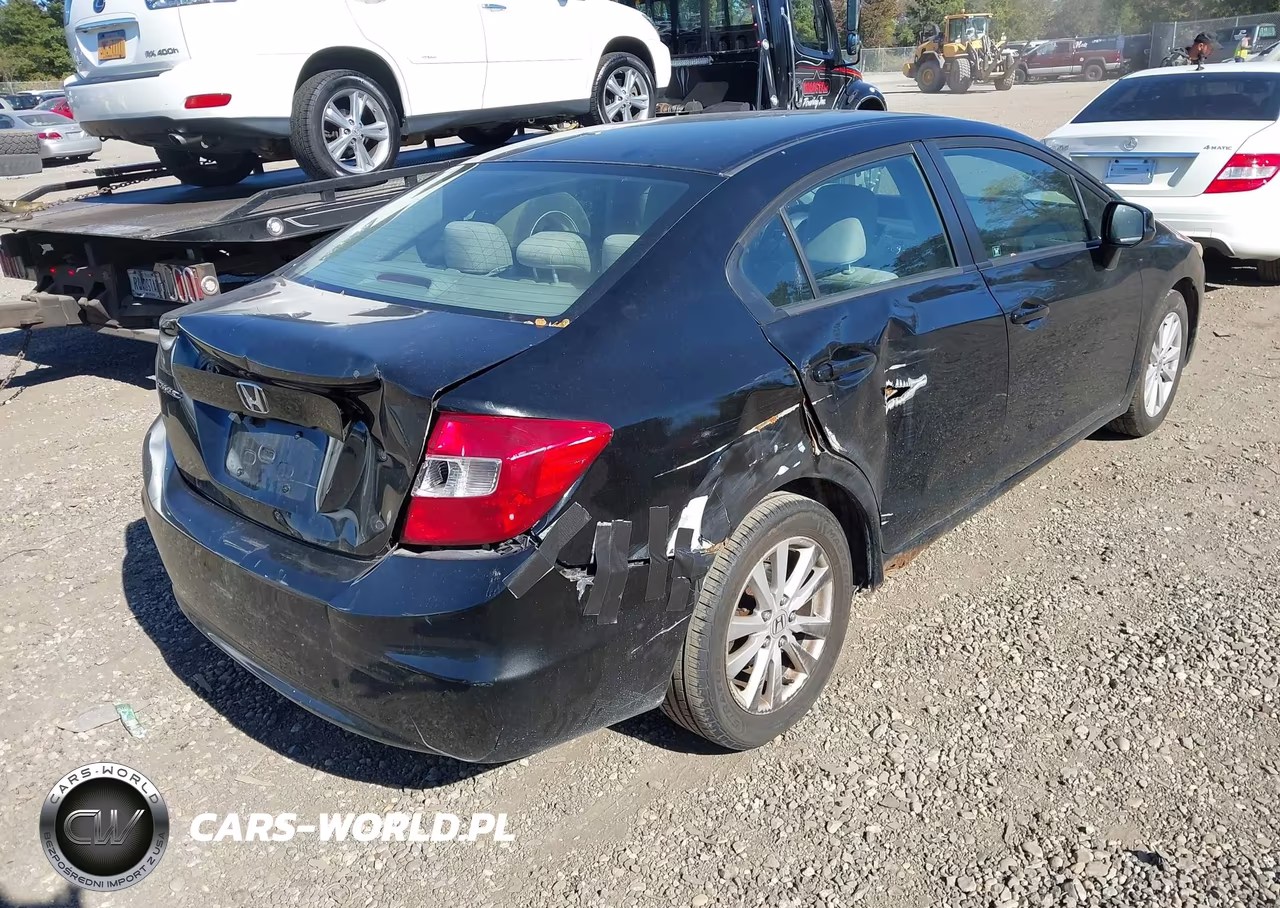 2012 Honda Civic Ex VIN:19XFB2F84CE029400 - 4