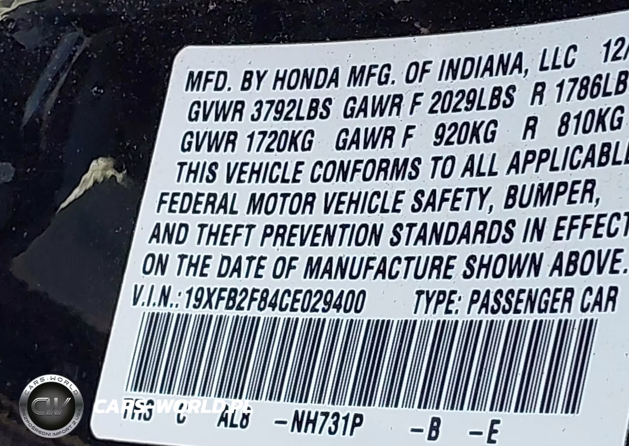 2012 Honda Civic Ex VIN:19XFB2F84CE029400 - 9