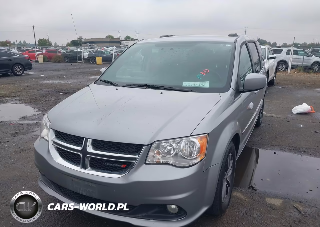 2017 Dodge Grand Caravan Sxt VIN:2C4RDGCG2HR845222 - 2