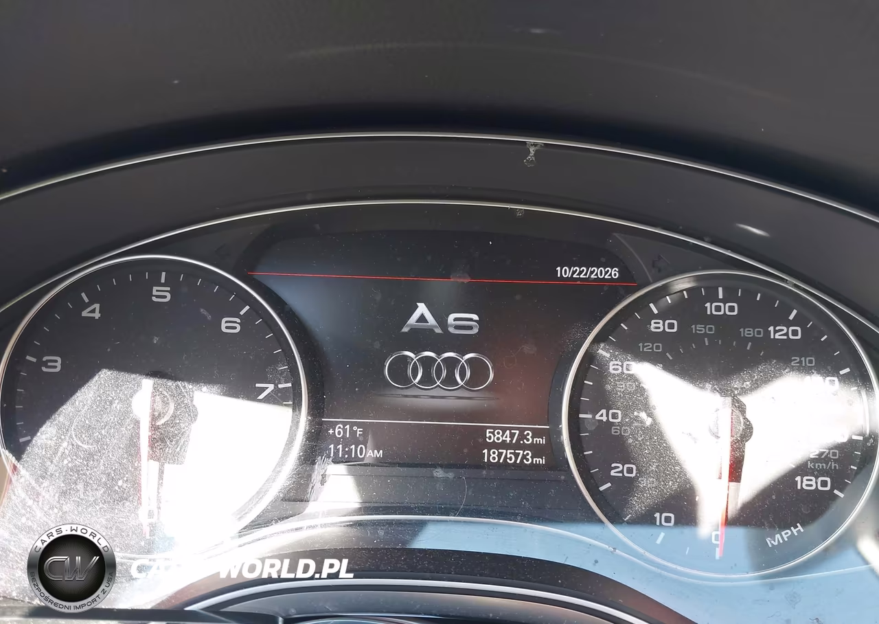 2014 Audi A6 Premium Plus VIN:WAUFGAFC7EN045957 - 7