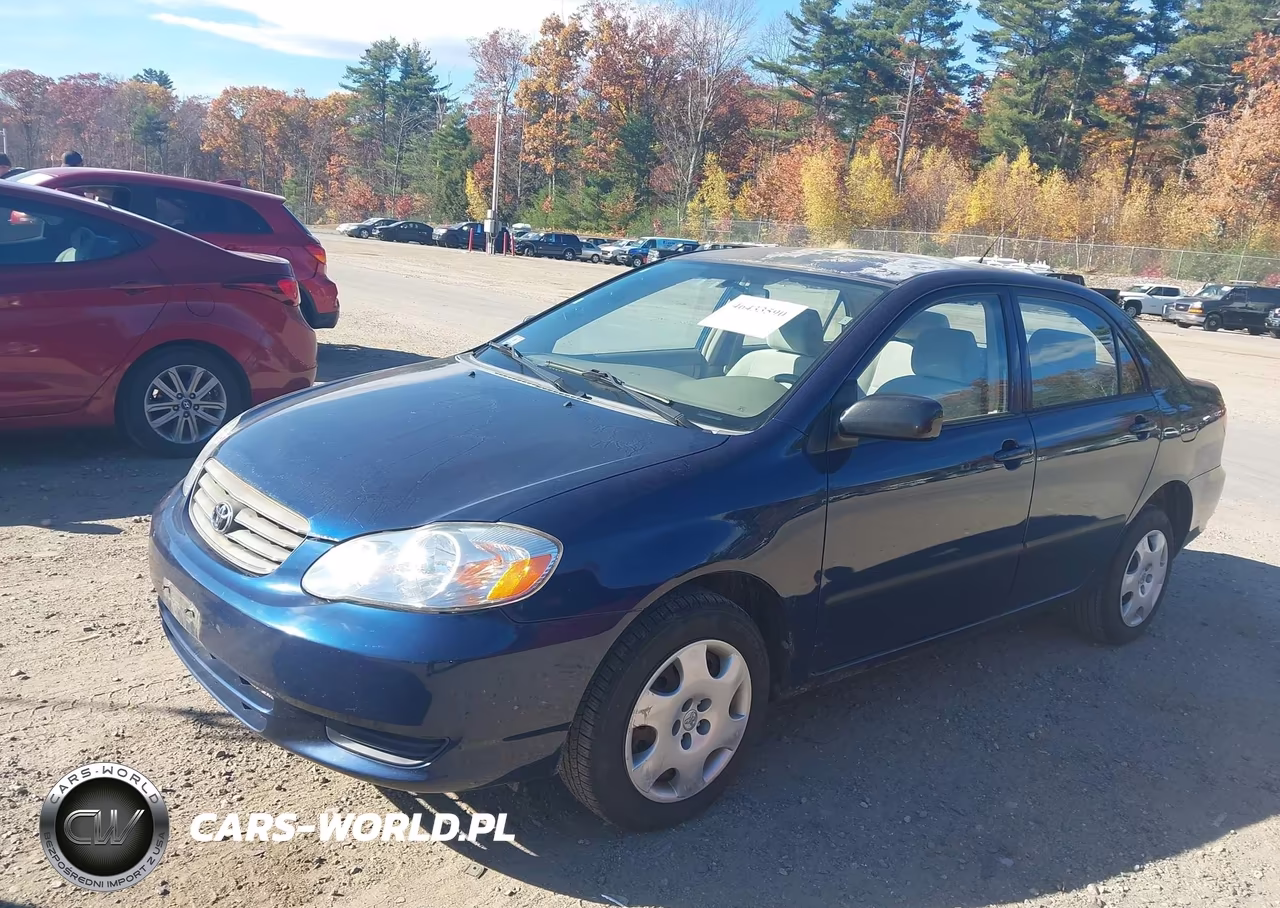 2004 Toyota Corolla Ce-Le-S VIN:2T1BR32E44C186792 - 2