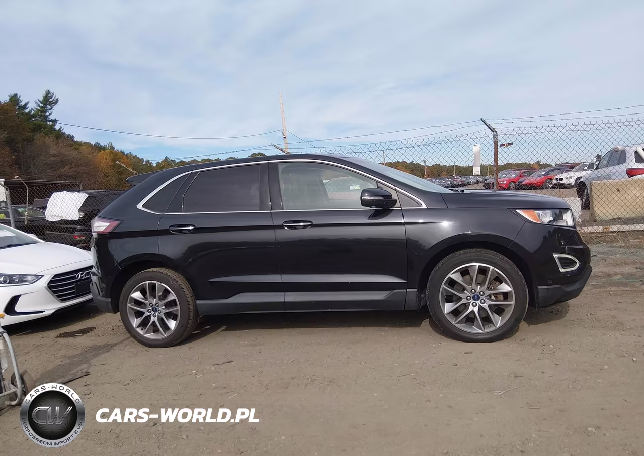 2015 Ford Edge Titanium VIN:2FMPK4K93FBB87779 - 14