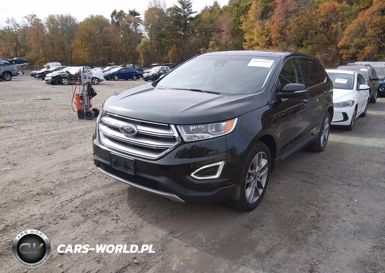2015 Ford Edge Titanium VIN:2FMPK4K93FBB87779 - 2