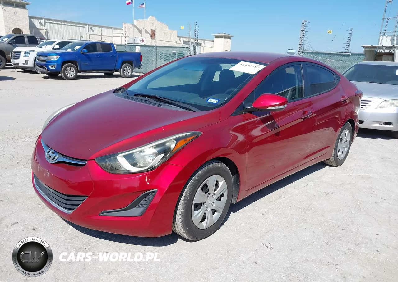 2016 Hyundai Elantra Se-Sport-Limited VIN:5NPDH4AE1GH675963 - 2