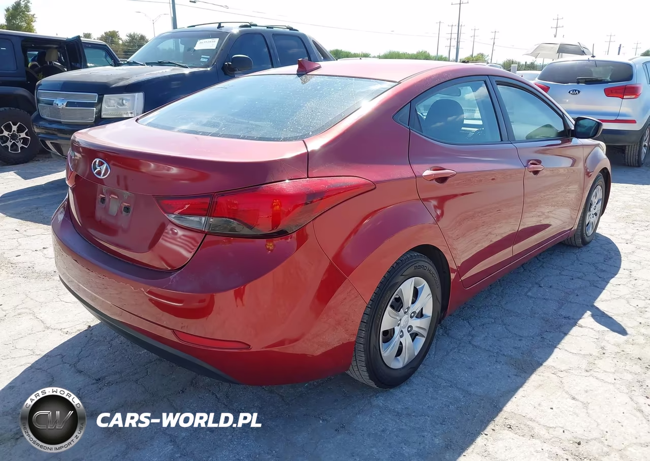2016 Hyundai Elantra Se-Sport-Limited VIN:5NPDH4AE1GH675963 - 4