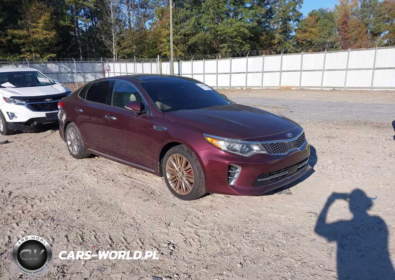 2017 Kia Optima Sxl Turbo VIN:5XXGV4L24HG126540 - 1