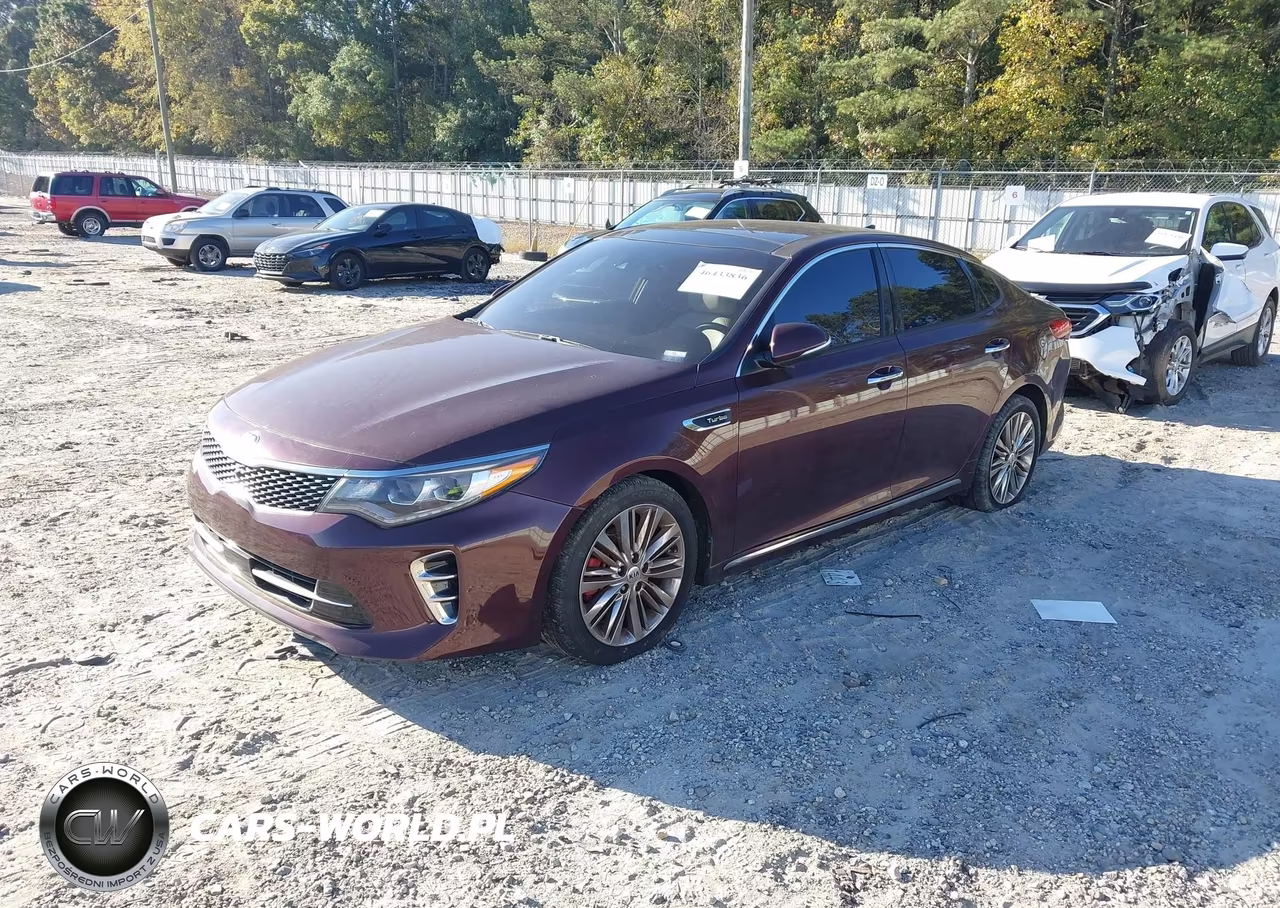 2017 Kia Optima Sxl Turbo VIN:5XXGV4L24HG126540 - 2