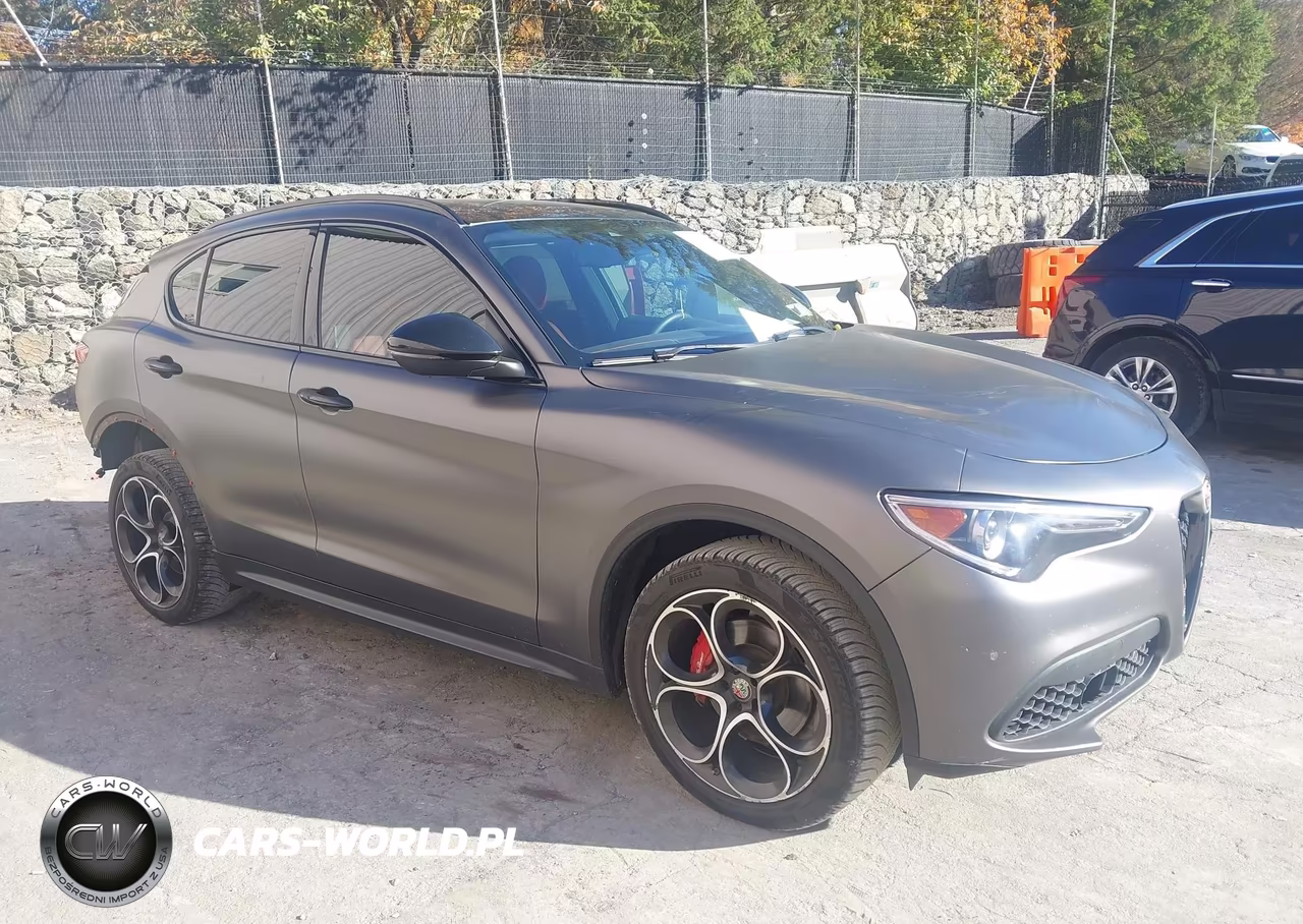 2019 Alfa Romeo Stelvio Ti Sport Awd VIN:ZASPAKBN8K7C54704 - 1