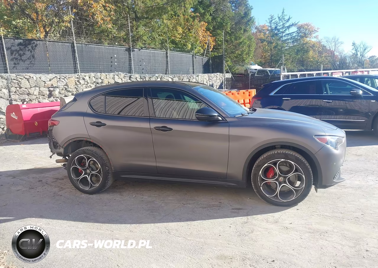 2019 Alfa Romeo Stelvio Ti Sport Awd VIN:ZASPAKBN8K7C54704 - 14
