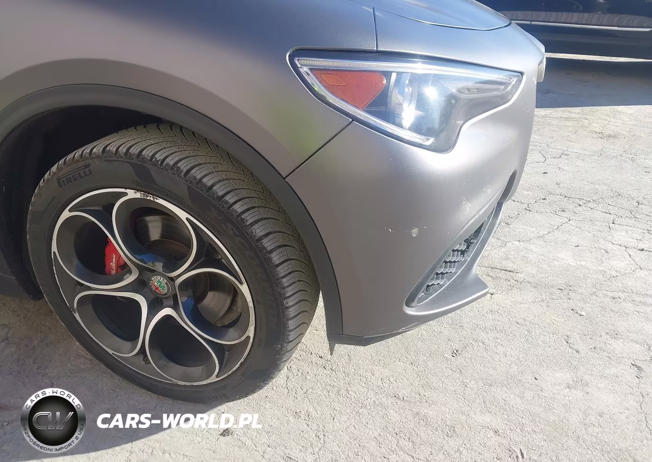 2019 Alfa Romeo Stelvio Ti Sport Awd VIN:ZASPAKBN8K7C54704 - 19