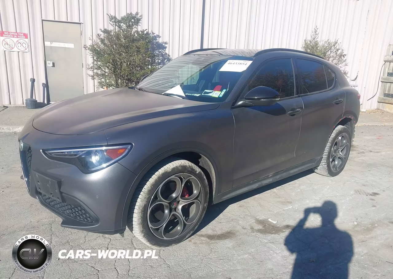 2019 Alfa Romeo Stelvio Ti Sport Awd VIN:ZASPAKBN8K7C54704 - 2