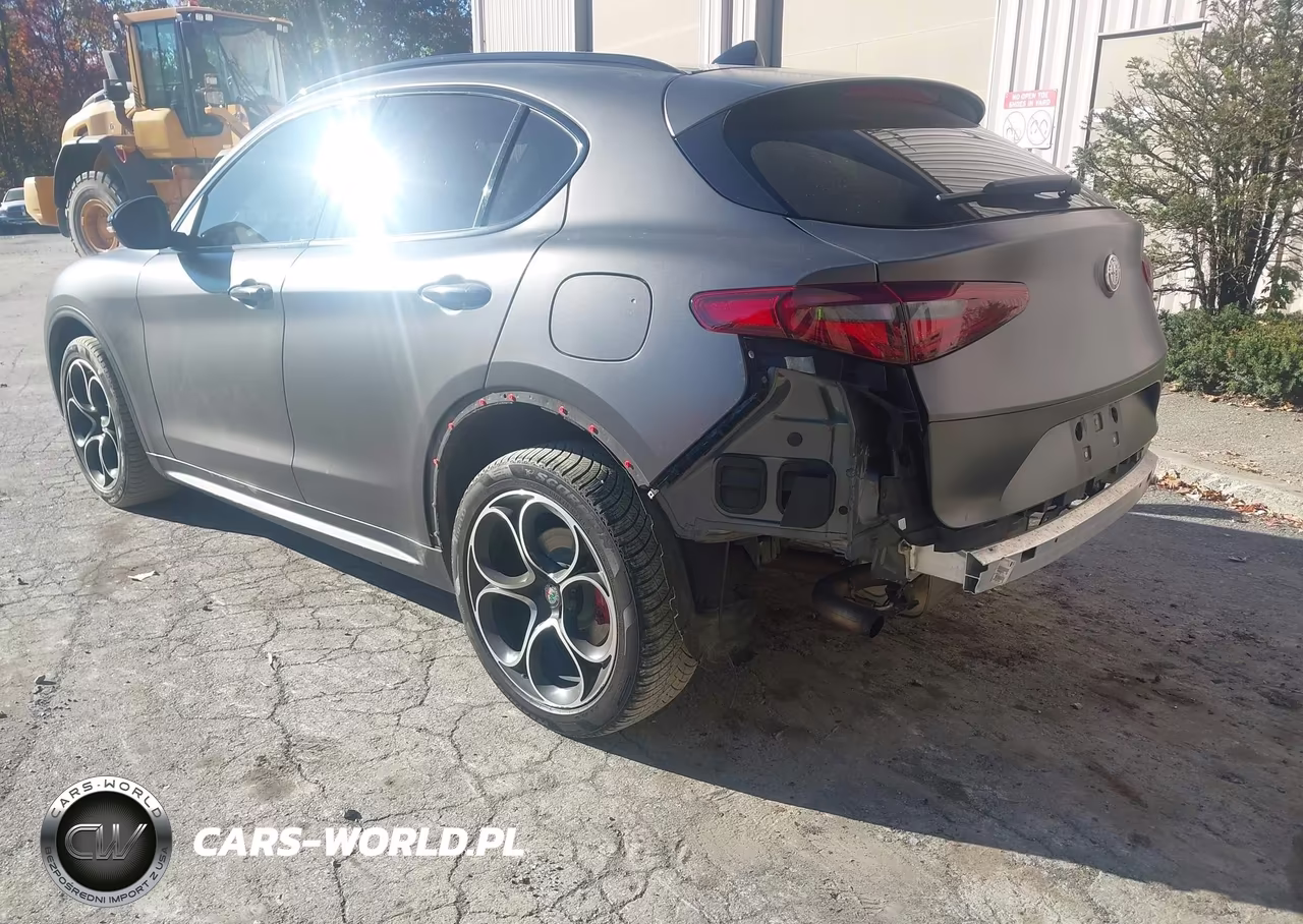 2019 Alfa Romeo Stelvio Ti Sport Awd VIN:ZASPAKBN8K7C54704 - 3