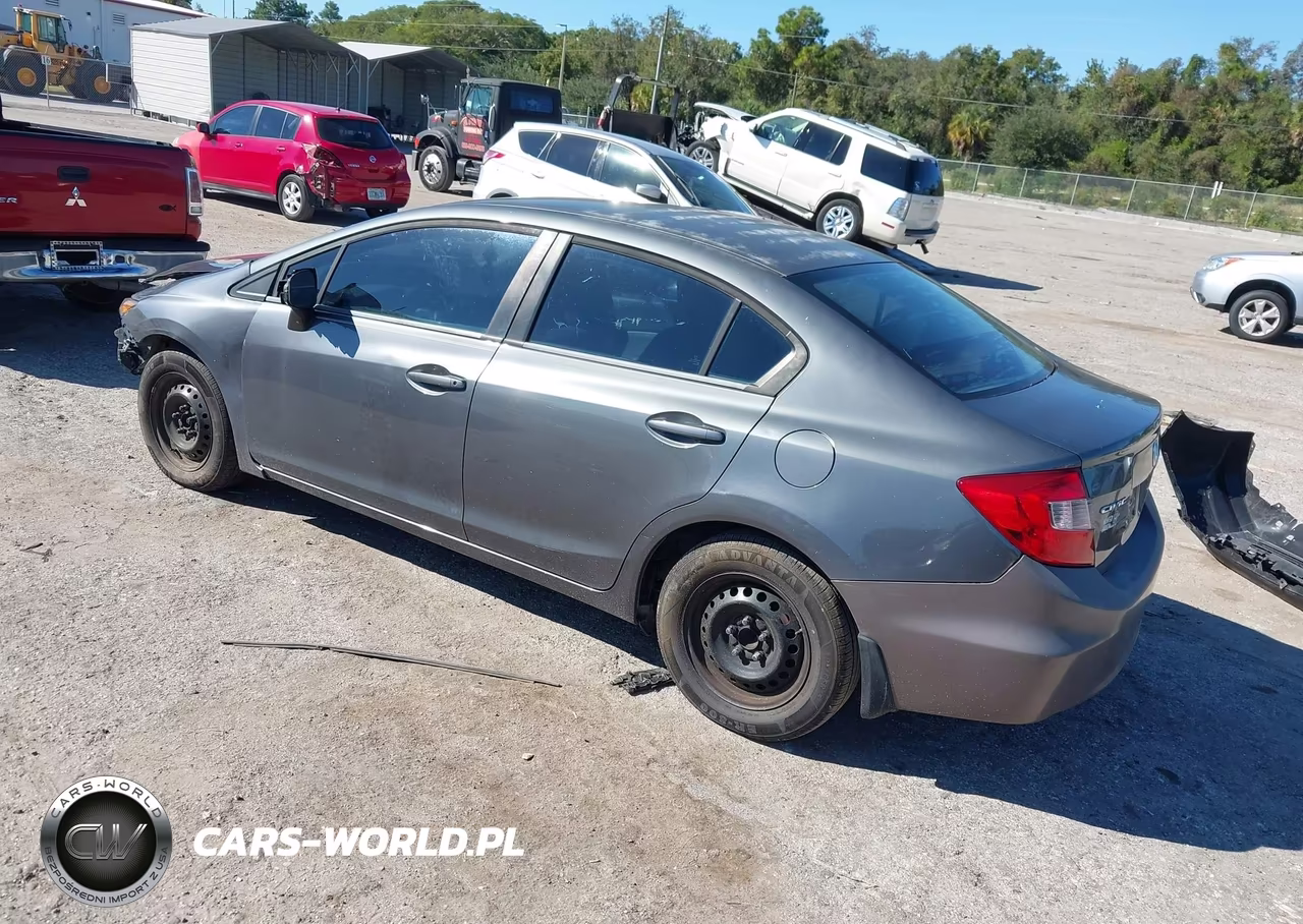 2012 Honda Civic Lx VIN:19XFB2F52CE099984 - 3