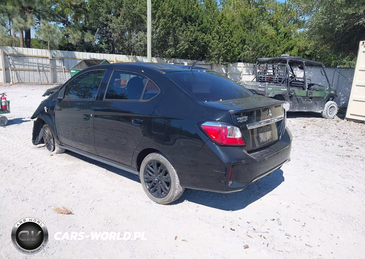 2023 Mitsubishi Mirage G4 Es-G4 Le-G4 Black Edition VIN:ML32FUFJ2PHF05943 - 3