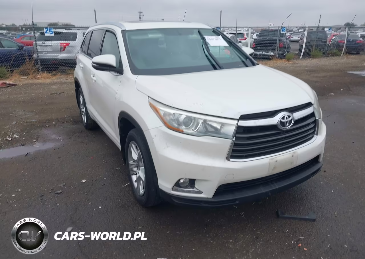 2014 Toyota Highlander Limited-Ltd Platnum