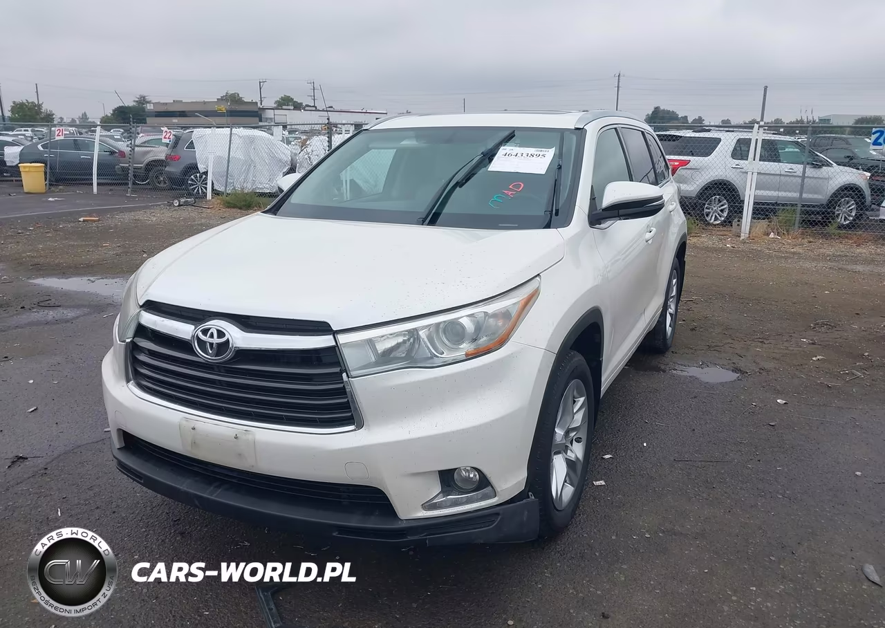 2014 Toyota Highlander Limited-Ltd Platnum VIN:5TDDKRFH3ES071856 - 2