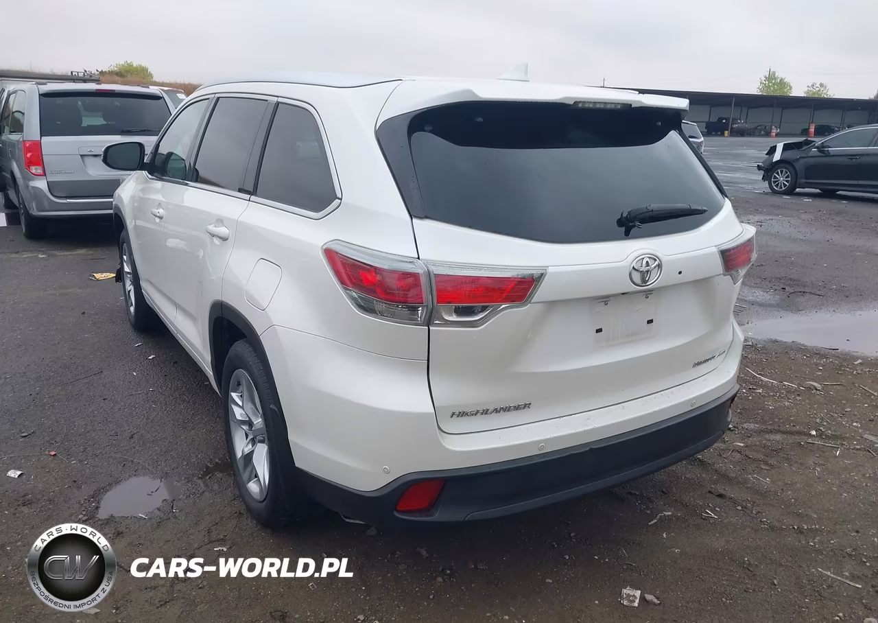 2014 Toyota Highlander Limited-Ltd Platnum VIN:5TDDKRFH3ES071856 - 3