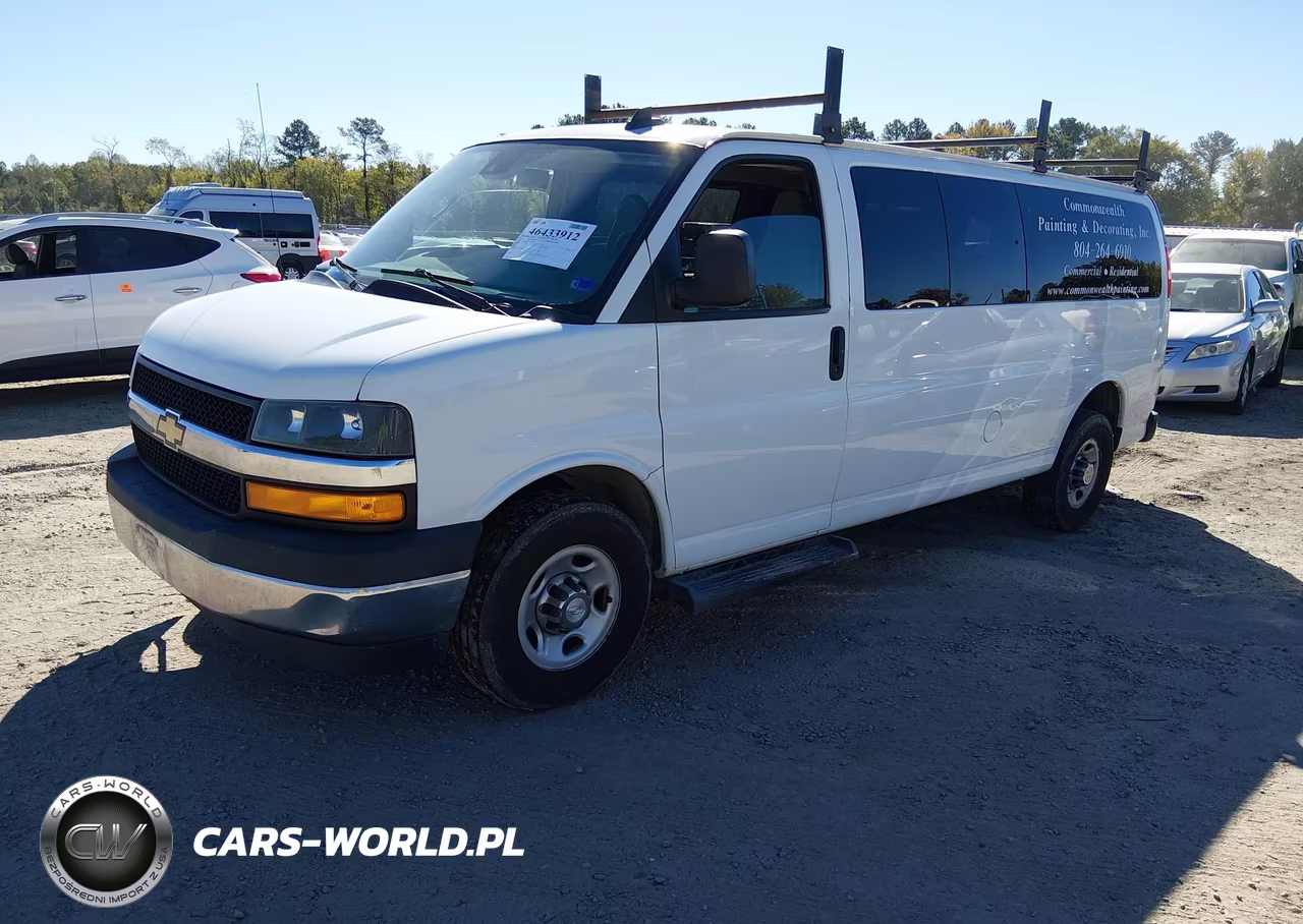 2019 Chevrolet Express G3500 Lt VIN:1GAZGPFG4K1260407 - 2