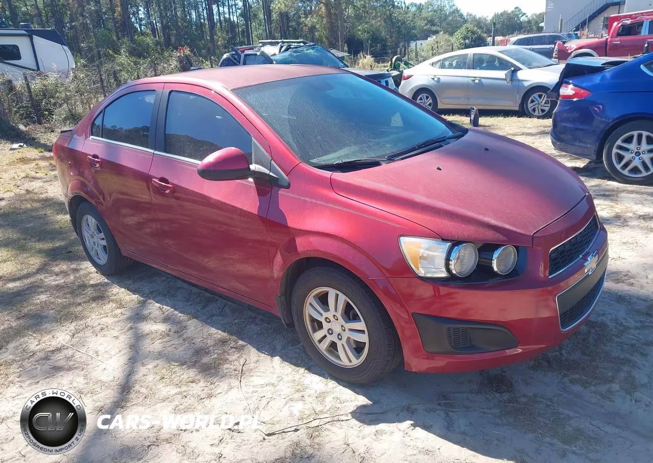 2013 Chevrolet Sonic Lt VIN:1G1JC5SB8D4156222 - 1