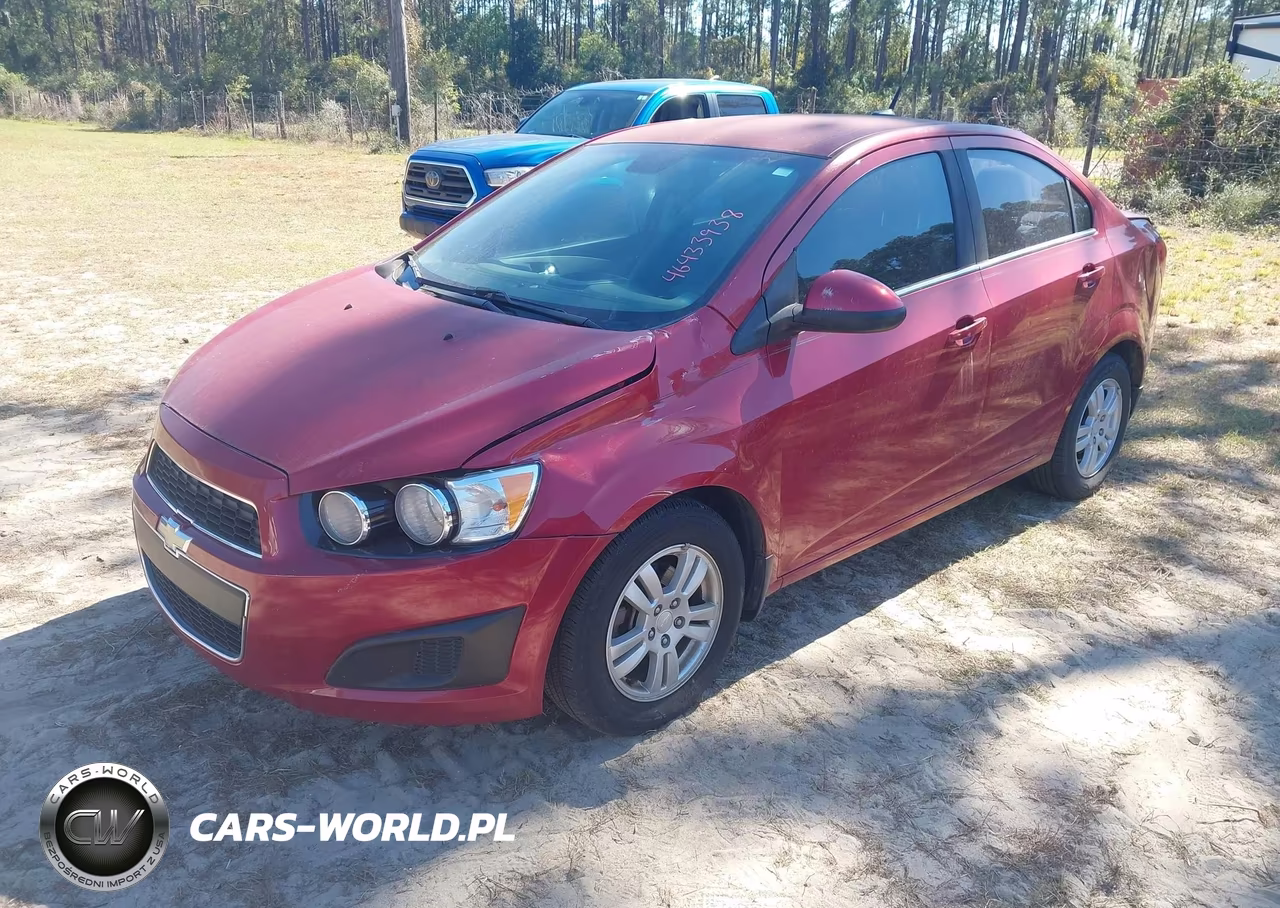 2013 Chevrolet Sonic Lt VIN:1G1JC5SB8D4156222 - 2