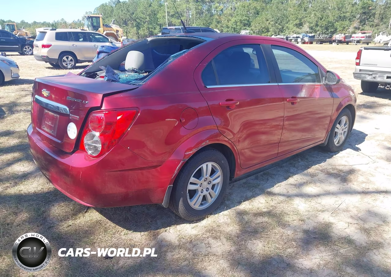 2013 Chevrolet Sonic Lt VIN:1G1JC5SB8D4156222 - 4