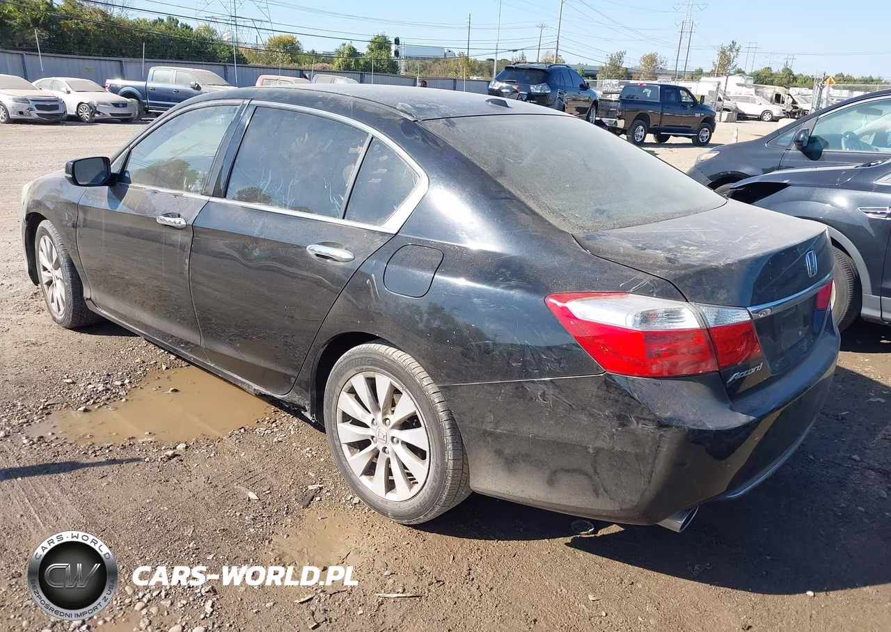 2013 Honda Accord Ex-L V-6 VIN:1HGCR3F89DA022811 - 3