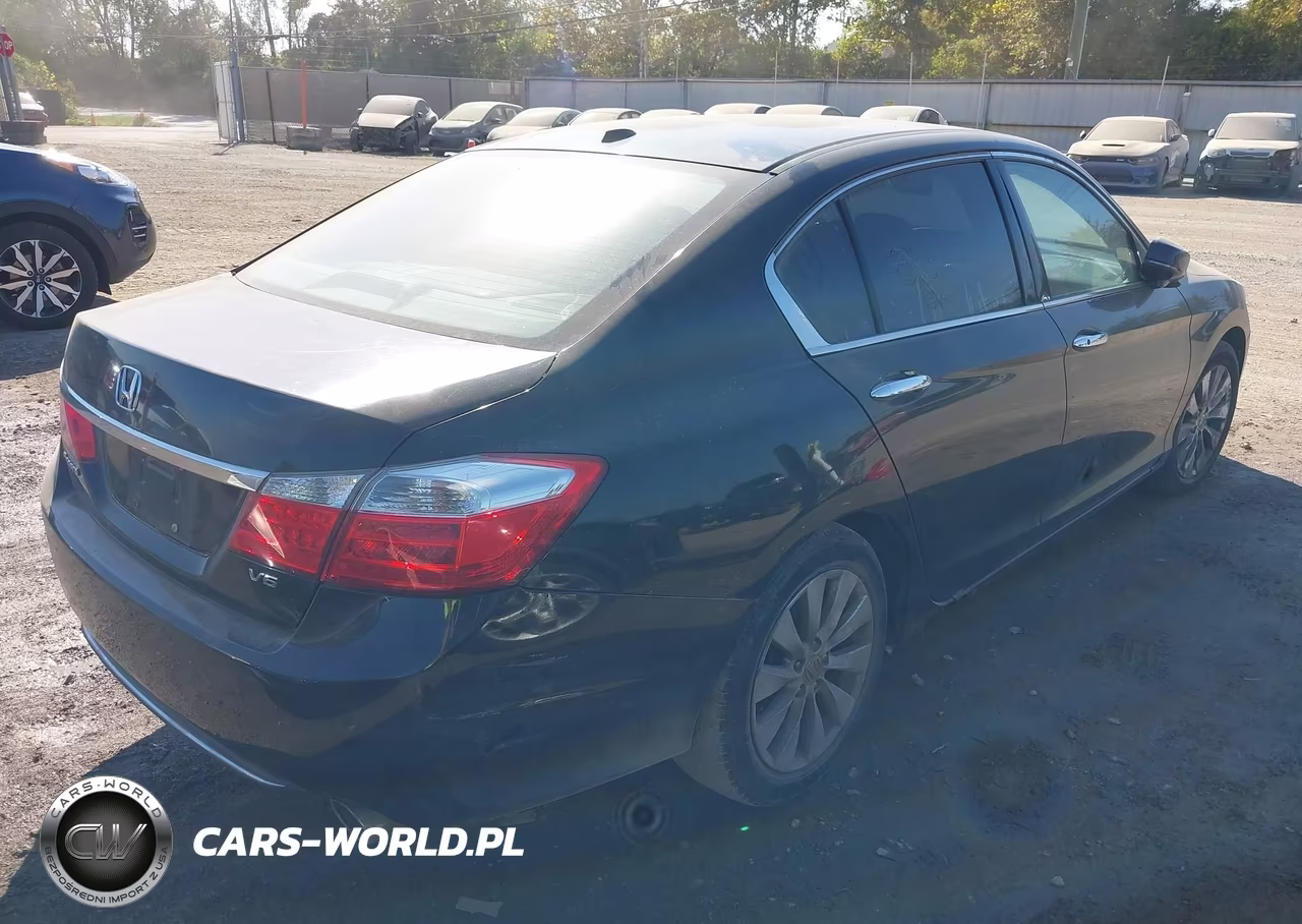 2013 Honda Accord Ex-L V-6 VIN:1HGCR3F89DA022811 - 4