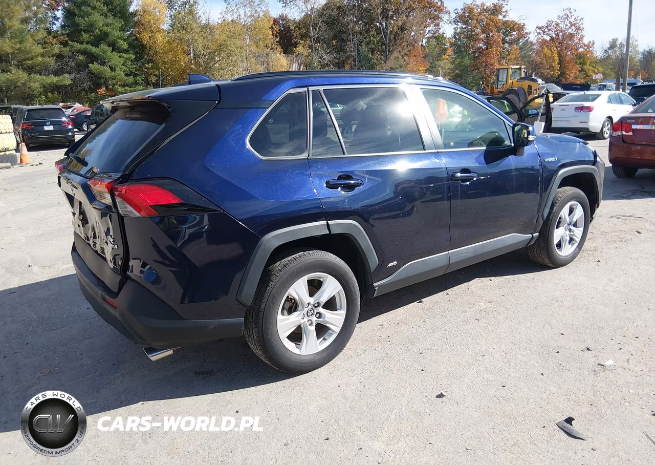 2021 Toyota Rav4 Hybrid Xle VIN:JTMRWRFV5MD126463 - 4