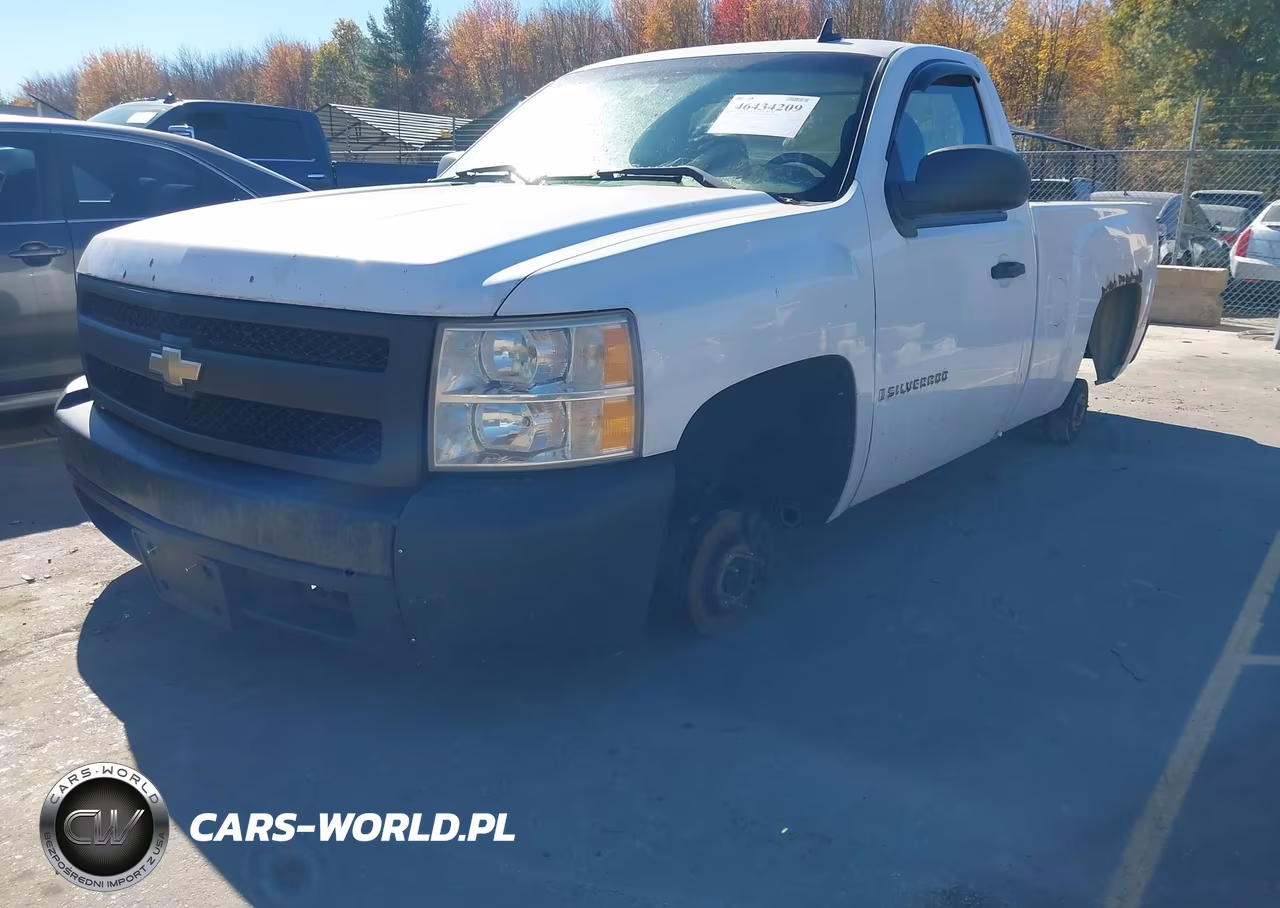 2008 Chevrolet Silverado 1500 Work Truck VIN:1GCEC14X28Z163783 - 2