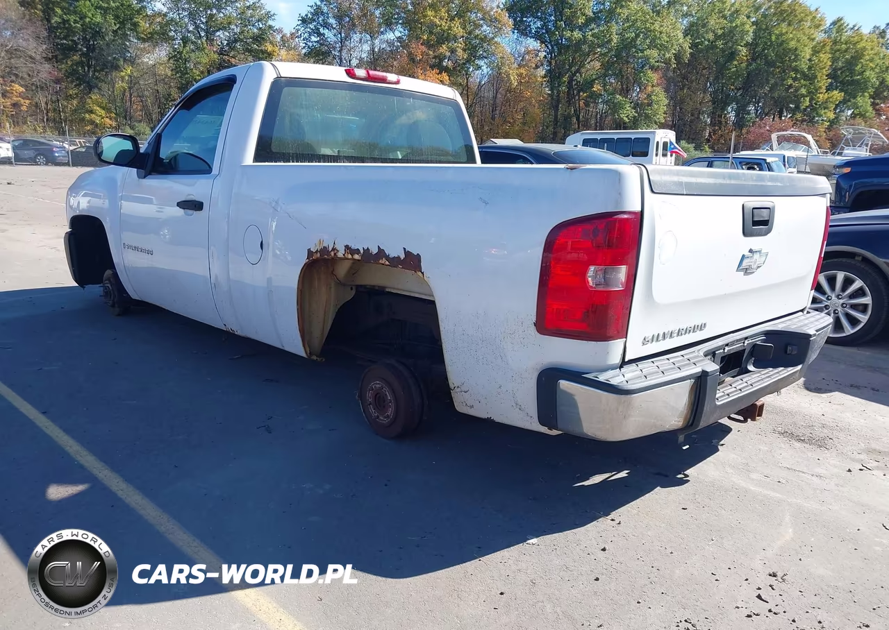 2008 Chevrolet Silverado 1500 Work Truck VIN:1GCEC14X28Z163783 - 3