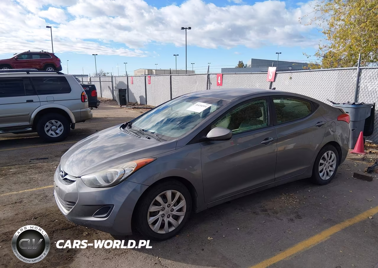 2013 Hyundai Elantra Gls VIN:5NPDH4AE0DH185848 - 2