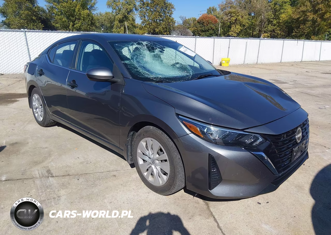 2024 Nissan Sentra S Xtronic Cvt VIN:3N1AB8BVXRY212495 - 1