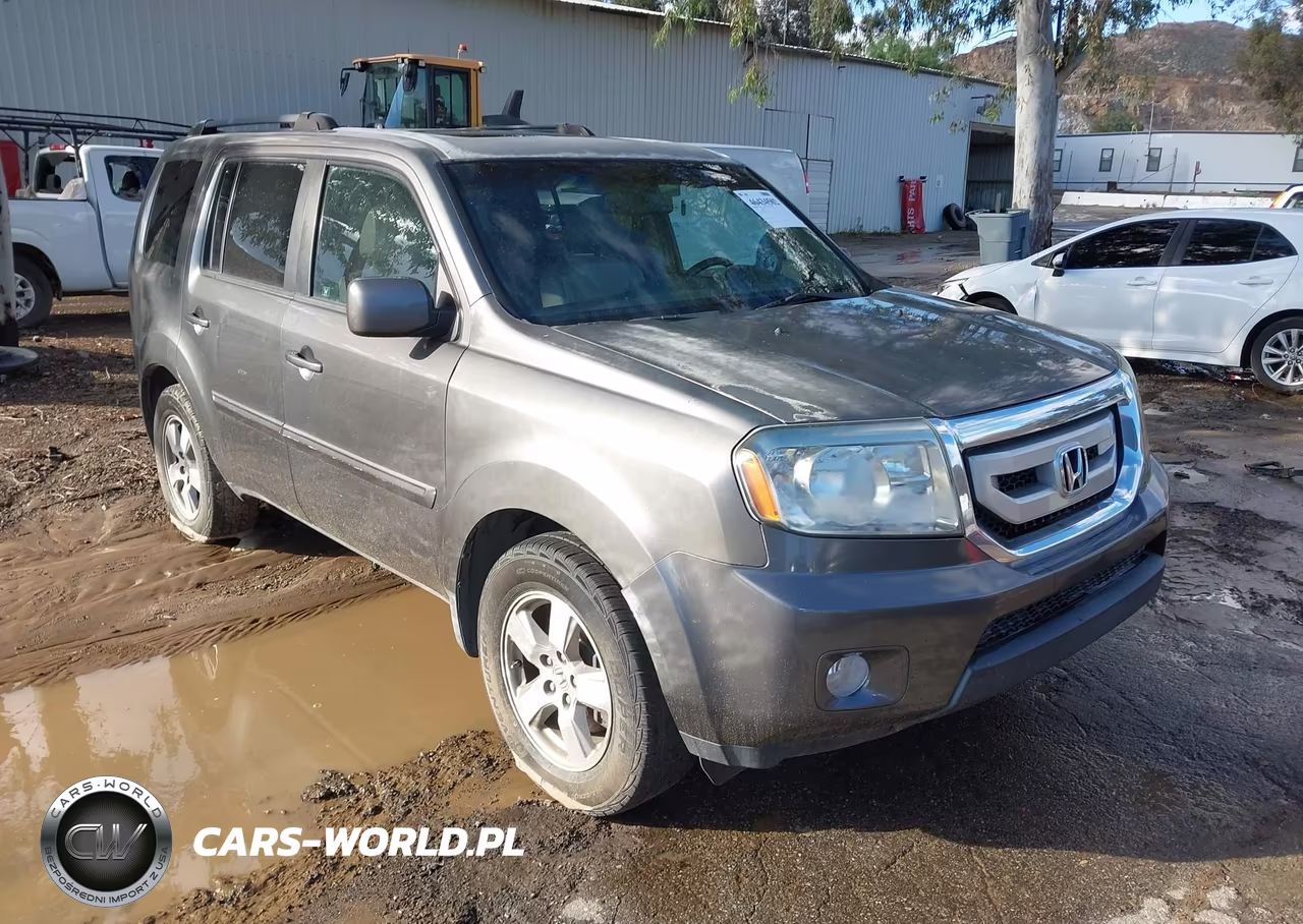2010 Honda Pilot Ex-L VIN:5FNYF3H60AB021753 - 1