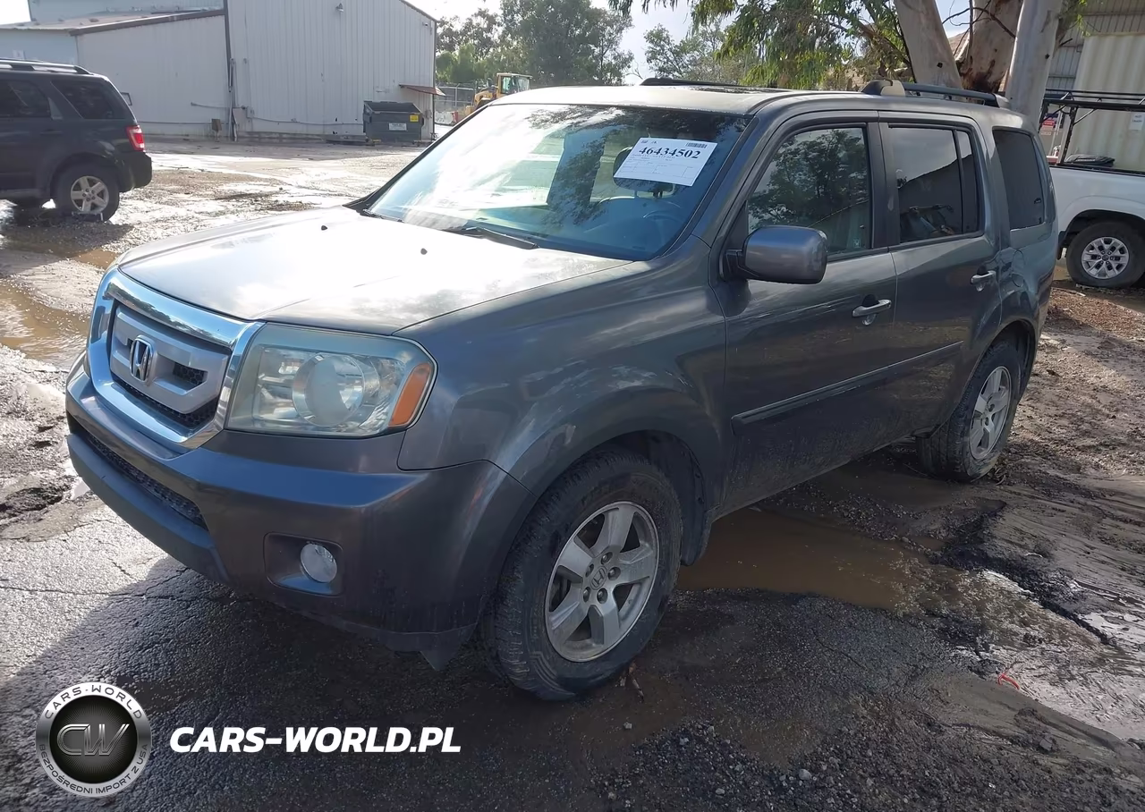 2010 Honda Pilot Ex-L VIN:5FNYF3H60AB021753 - 2