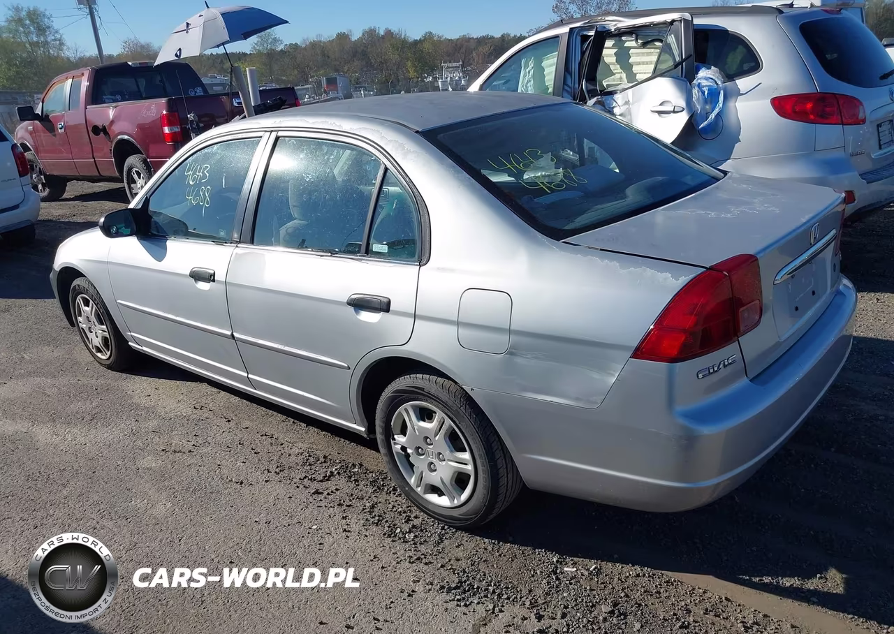 2001 Honda Civic Lx VIN:2HGES16561H610881 - 3