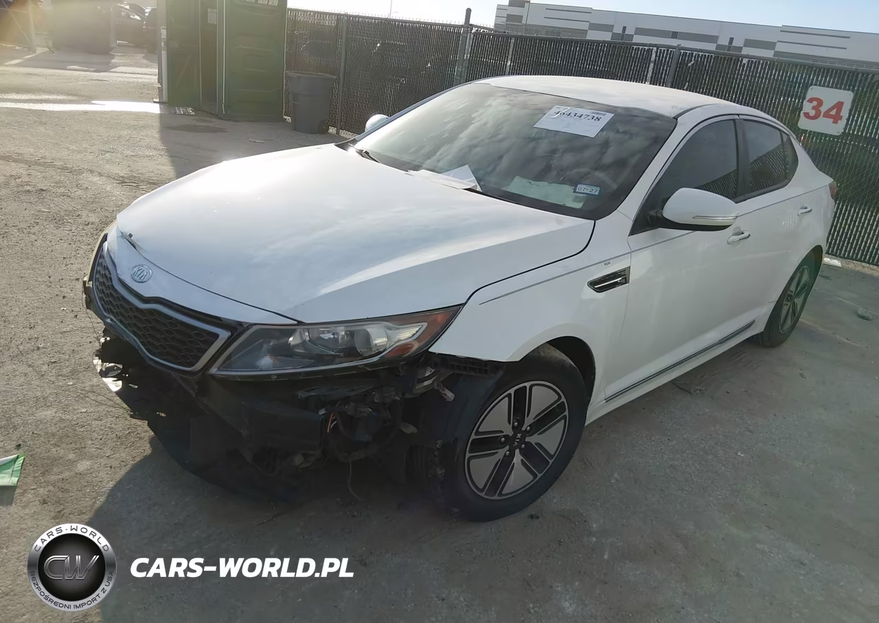 2012 Kia Optima Hybrid VIN:KNAGM4AD1C5015266 - 2