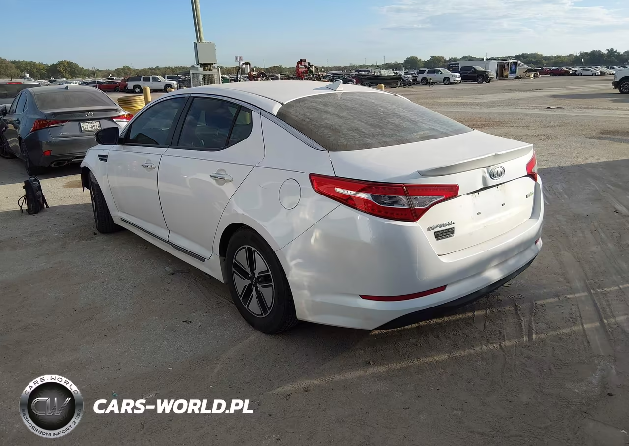 2012 Kia Optima Hybrid VIN:KNAGM4AD1C5015266 - 3