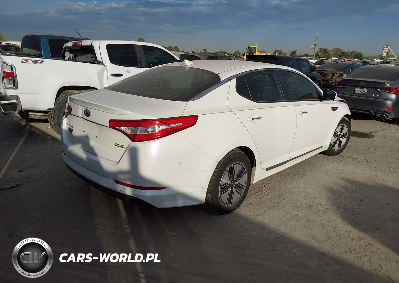 2012 Kia Optima Hybrid VIN:KNAGM4AD1C5015266 - 4