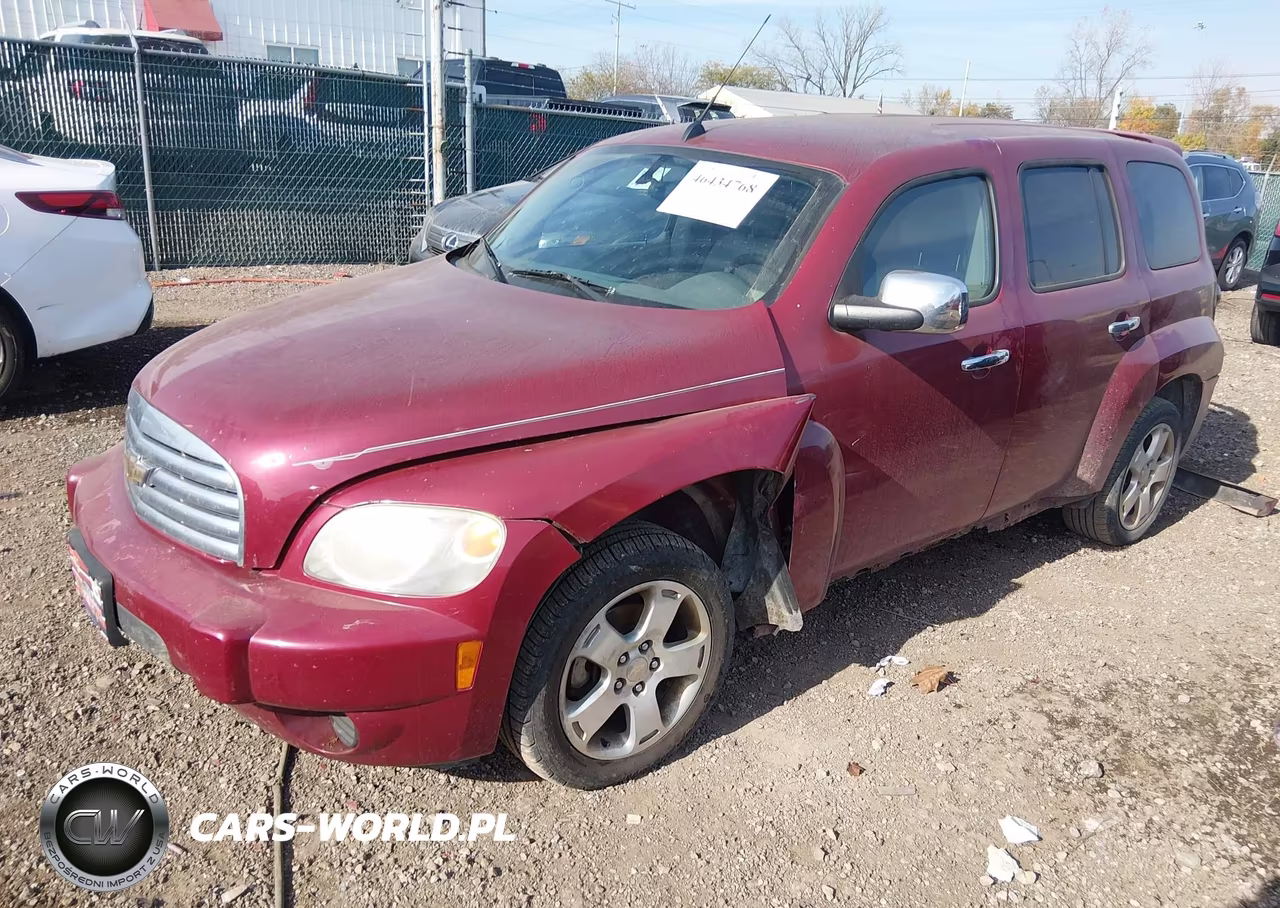 2007 Chevrolet Hhr Lt VIN:3GNDA23DX7S633186 - 2