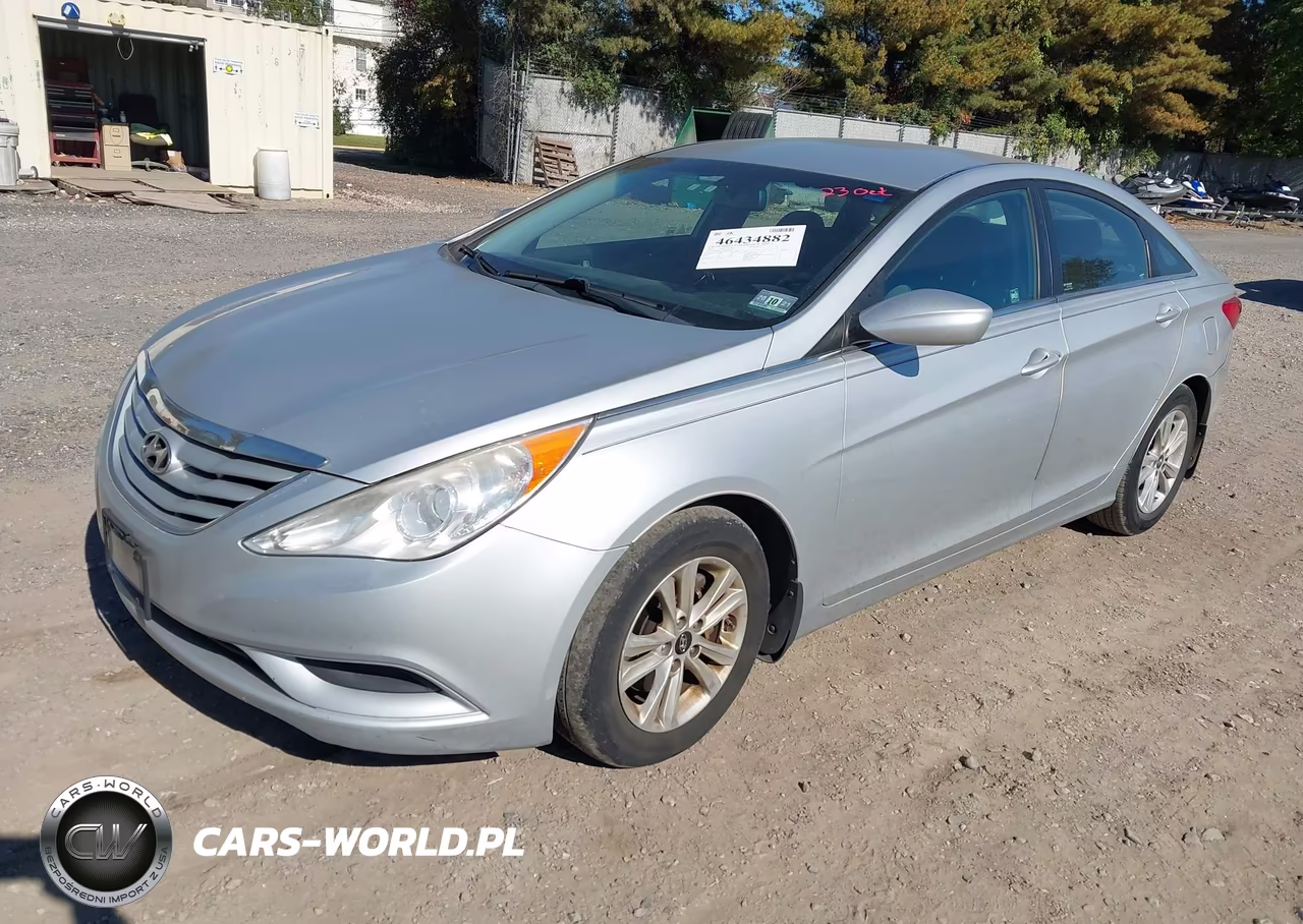 2013 Hyundai Sonata Gls VIN:5NPEB4AC4DH636316 - 2