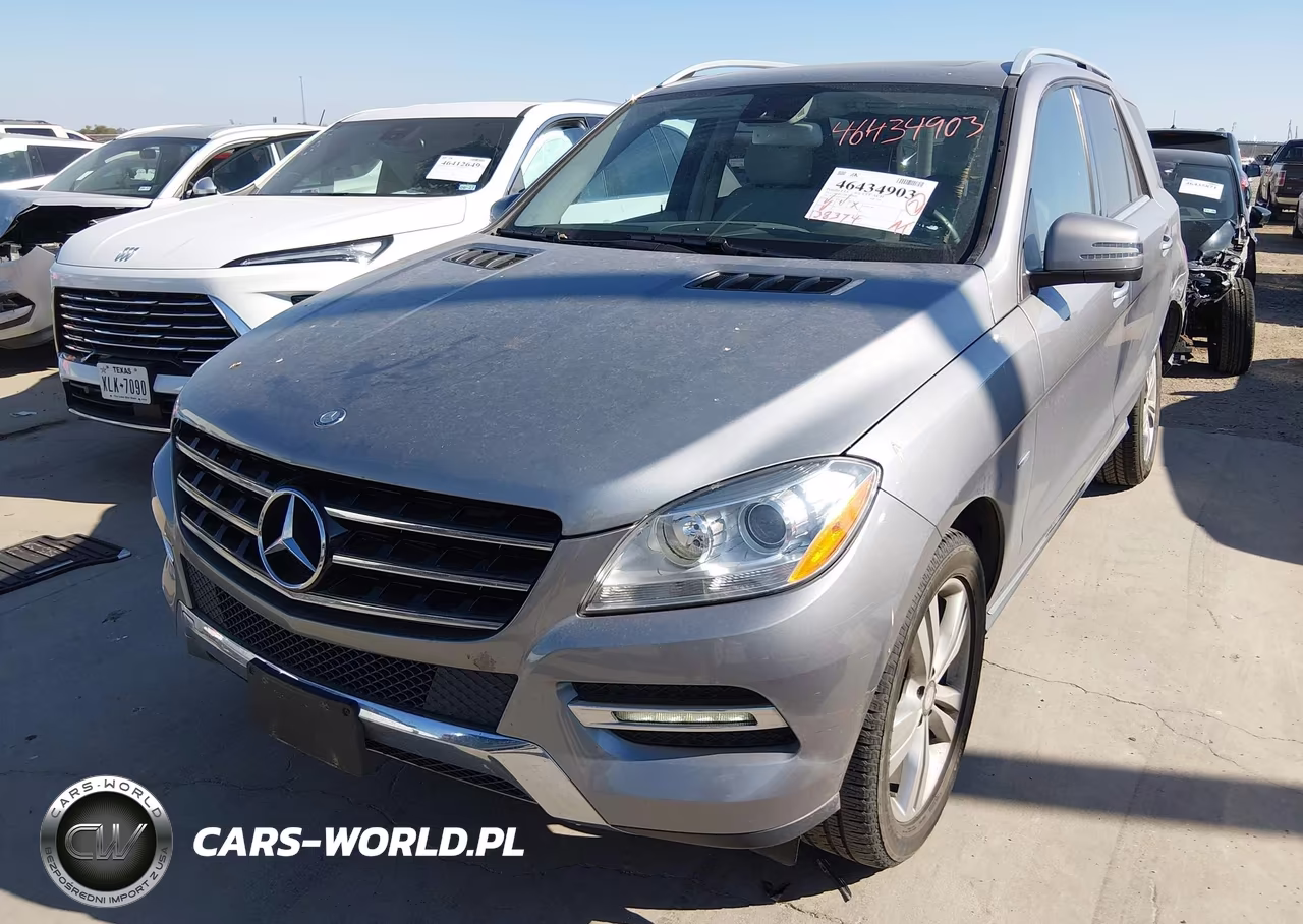 2012 Mercedes-Benz Ml 350 4Matic VIN:4JGDA5HB1CA031981 - 2