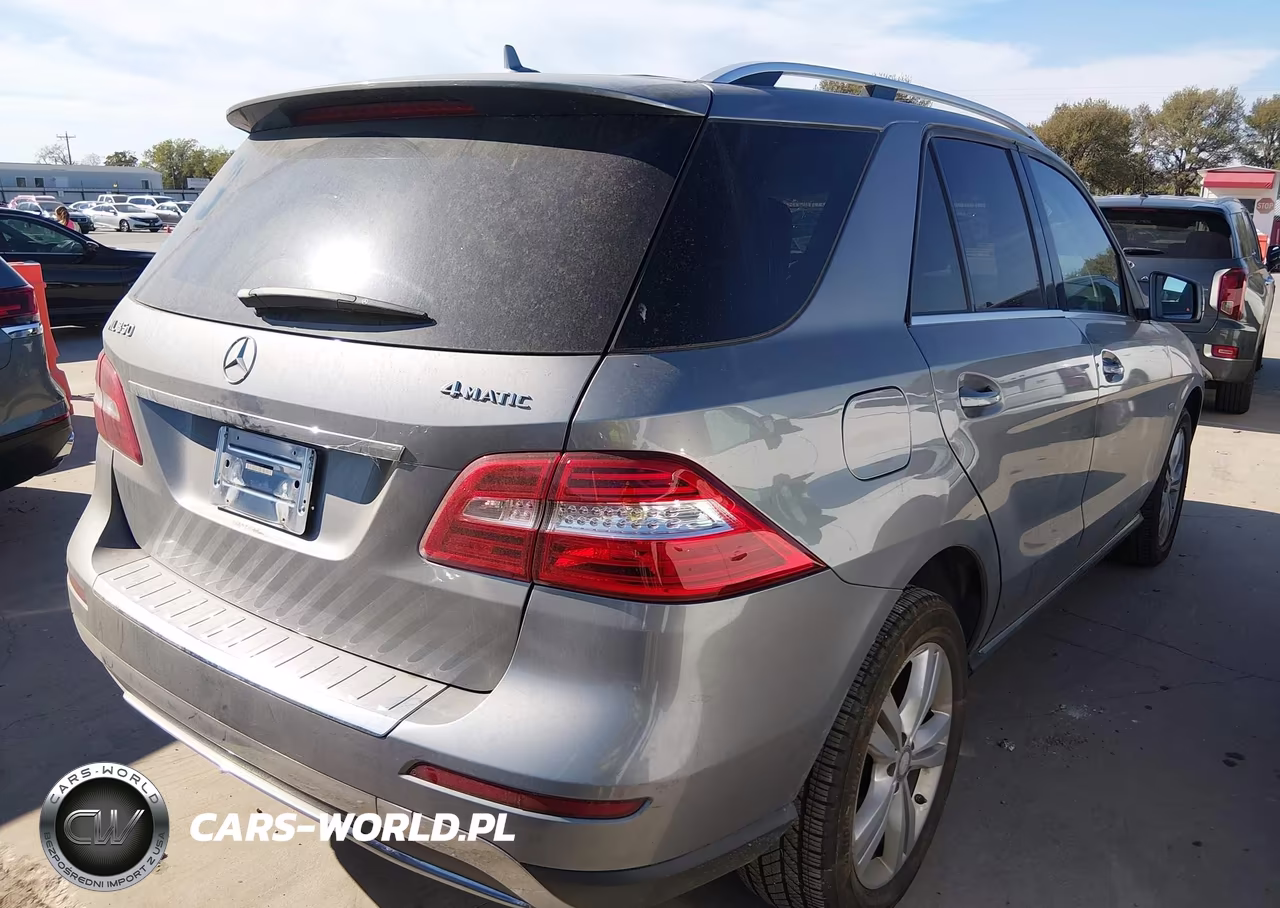 2012 Mercedes-Benz Ml 350 4Matic VIN:4JGDA5HB1CA031981 - 4