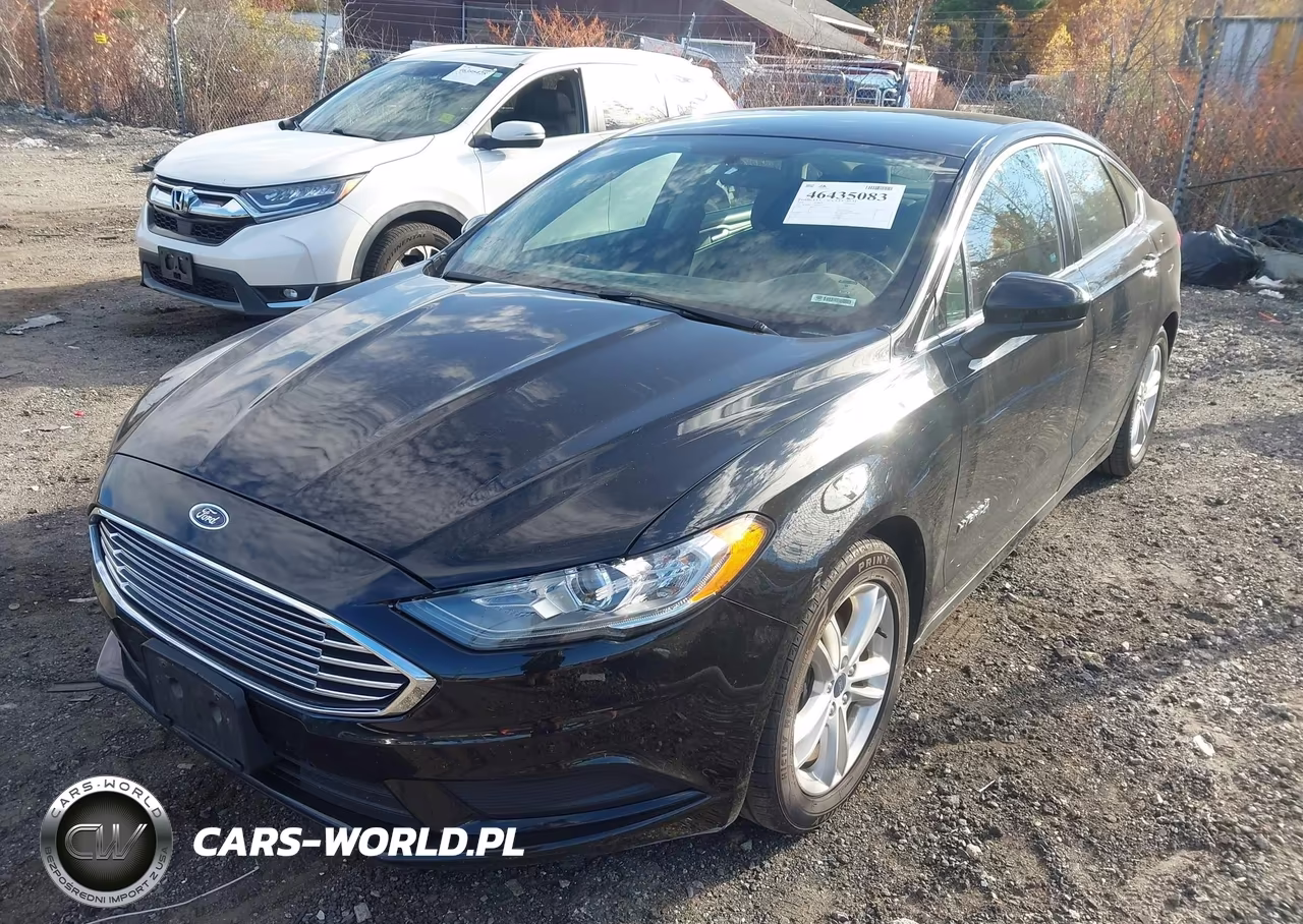 2018 Ford Fusion Se Hybrid VIN:3FA6P0LU1JR199295 - 2