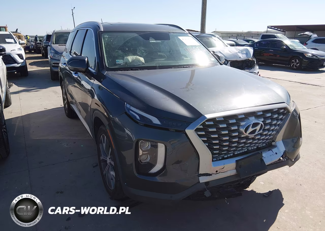 2022 Hyundai Palisade Sel VIN:KM8R3DHE2NU393436 - 1