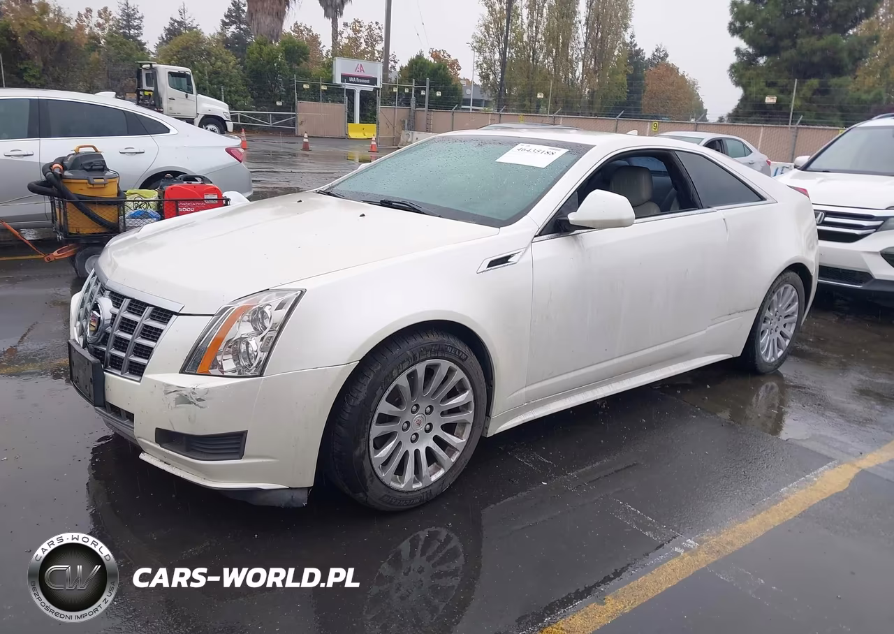 2013 Cadillac Cts VIN:1G6DA1E30D0123278 - 2