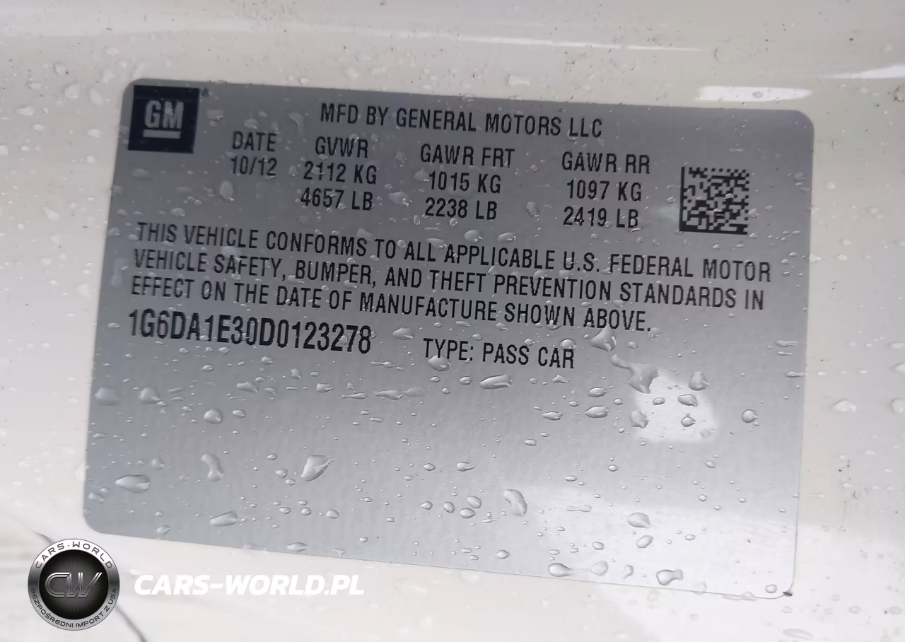 2013 Cadillac Cts VIN:1G6DA1E30D0123278 - 9